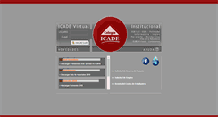 Desktop Screenshot of icade.edu.ar